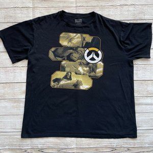 Overwatch T Shirt Designed By Blizzard Entertainment Jinx Size XL Black Gaming